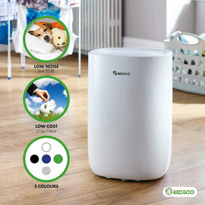 MeacoDry ABC 12L Dehumidifier White - 9