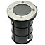 MEADOW - CGC Four Round Large With Bulbs Stainless Steel Inground Or Decking Lights