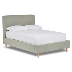 Meadow Modern Fabric Bed Base Only 4FT Small Double- Marlow Dove