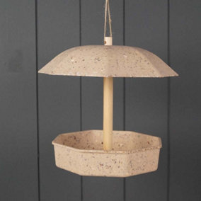 Meal Worm Bird Feeder Made with Coffee Earthy Sustainable