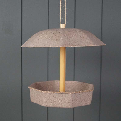Meal Worm Bird Feeder Made with Nut Earthy Sustainable