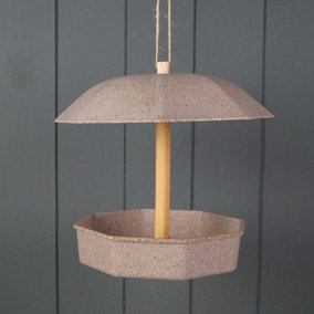 Meal Worm Bird Feeder Made with Nut Earthy Sustainable