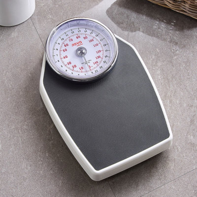 Mechanical Body Scales, Anti-Slip, Easy Read Kilos/Stones Dial, No ...