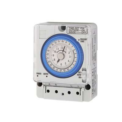 Mechanical Time Control Switch, ABS Material, Battery Powered Time ...