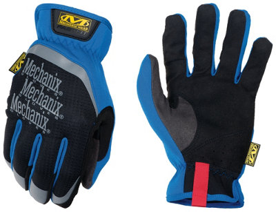 Mechanix Wear Automotive FastFit Gloves Blue Large