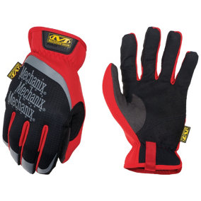 Mechanix Wear Automotive FastFit Gloves Red Medium
