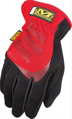 Gants Fastfit Mechanix Wear - Medium Rouge - Ajustés, Respirants, Parfaits Pour Le Travail Manuel
