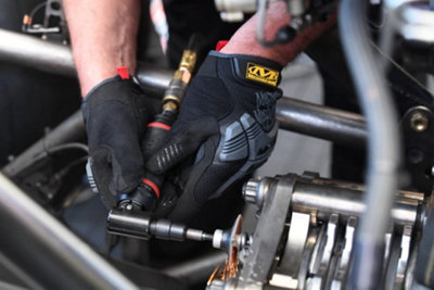 Mechanix Wear M-Pact Gloves Black/Grey Extra Large