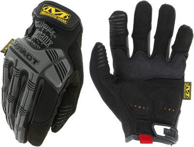 Mechanix Wear M-Pact Gloves Black/Grey Large