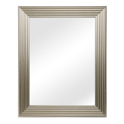Medea Mirror 56 x 46CM ACCENT - (SILVER)