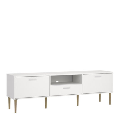 Media TV-Unit with 2 Doors + 1 Drawer