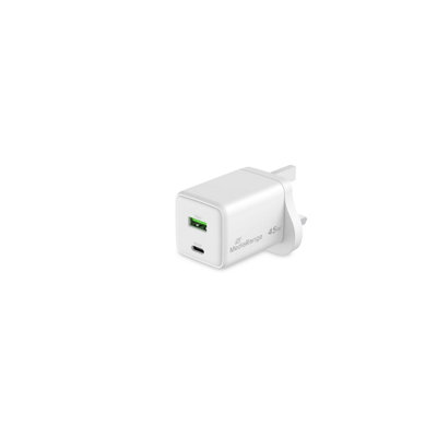 Adaptateur Secteur UK Vers USB - Prise Murale Anglaise Simple Port - Noir