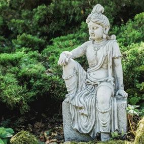 Meditating Indian Buddha Garden Ornament