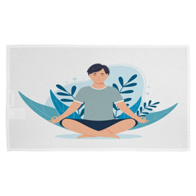 Meditation Illustration (Kitchen Towel) / Default Title
