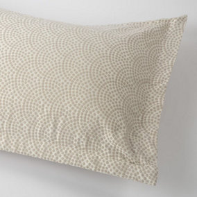 MEDITERRANEAN LINENS Avignon 100% Egyptian Cotton Oxford Pillowcases (pair) 300 Thread Count