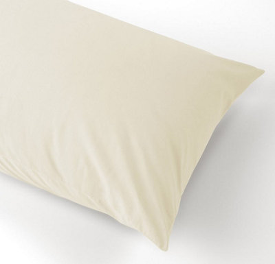 MEDITERRANEAN LINENS Valencia 100% Egyptian Cotton 200 Thread Count King Size Duvet Cover Set -Ivory