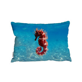 Mediterranean Seahorse (Outdoor Cushion) / 30cm x 45cm