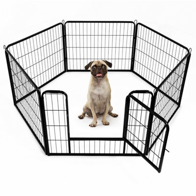 Medium 6 Panel Dog Playpen with Door