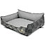 Medium Deluxe Dog Bed With Comfortable Orthopaedic Foam