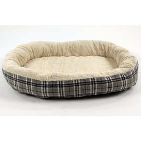 Medium Deluxe Orthopaedic Soft Dog Bed With Warm Fleece Lining