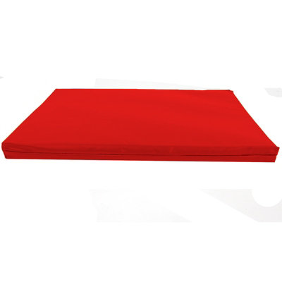 Medium Dog Bed Cage Crate Pet Waterproof Hygienic Bedding Tough Hardwearing Cushion Mat Red - 5