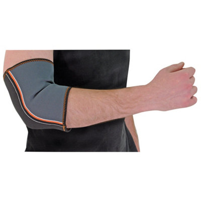 Medium Flexible Neoprene Elbow Support - Lightweight Exercise Brace - Washable