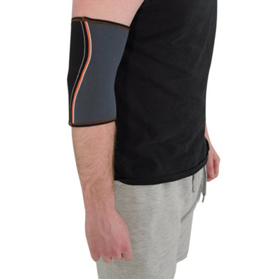 Medium Flexible Neoprene Elbow Support - Lightweight Exercise Brace - Washable