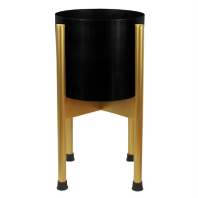 Medium Gold Planter Stand (Planter not included) 38.5cm x 18cm