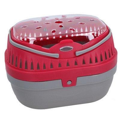 Medium Red Small Animal Hamster Mice Gerbils Pod Carrier Travel Cleaning Pod Price Comparisons | Compare The Build