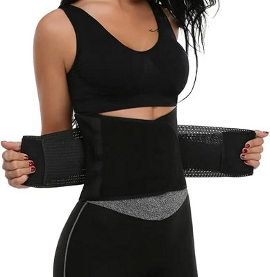 Sweet Sweat Waist Trimmer Waist Trimmer For Women & Men | Sweat Band Trainer For Workouts & High-Intensity Training High-intensity Training Waist Trimmer