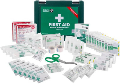 Medium Workplace First Aid Kit - St Johns Ambulance - 4