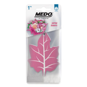 Medo Spring Flowers Hanging Leaf Air Freshener