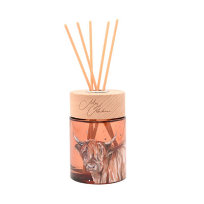 Meg Hawkins Highland Cow Reed Diffuser - Apple Orchard