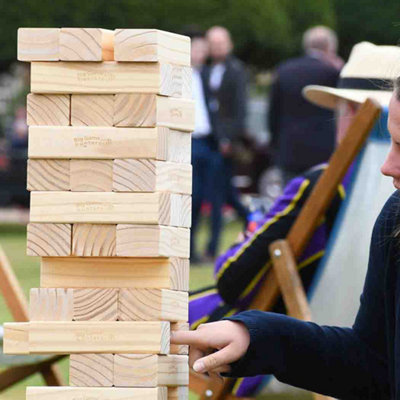 Mega Hi-Tower Tumble Tower Block Stacking Game to