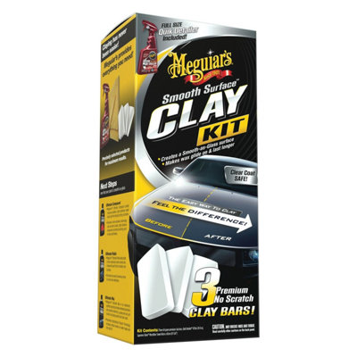Meguiar's Smooth Surface Clay Kit Decontamination Paint G191700EU