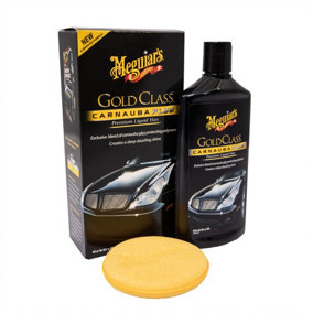 Meguiars Car Wax Gold Class Carnauba Plus Premium Liquid Wax 473ml G7016