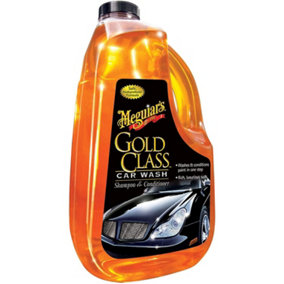 Meguiars Gold Class Car Wash Shampoo Conditioner Biodegradable Formula 1.89L