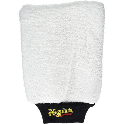 Meguiars Super Thick Microfiber Car Wash Mitt Glove Swirl Free Washing X3002EU