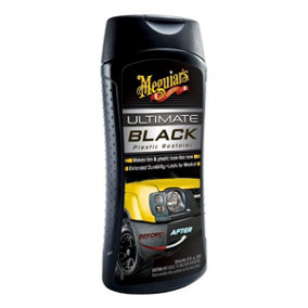 Meguiars Ultimate Black Plastic Restorer UV Protection Non Streaking G15812