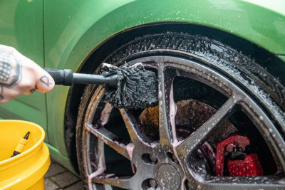 Meguiars Wheel Rim Cleaning Brush Microfibre Non Scratch Cleaning Medium X1902EU - 5