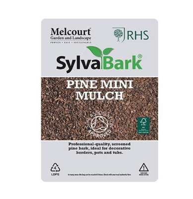 Melcourt Sylvabark Pine Mini Mulch 50L