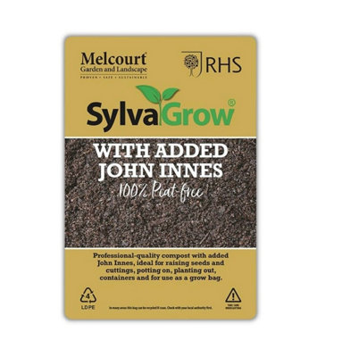 Melcourt Sylvagrow All Purpose Peat Free Compost with Added John Innes 40L