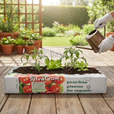 Melcourt SylvaGrow Peat-Free Planter & Growing Compost For Organic ...