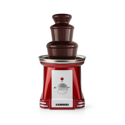 MELISSA Retro Fun 3 Tier Mini Electric Chocolate Fountain Cascading ...