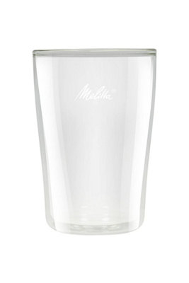 Melitta 6761118 Double-Walled Latte Macchiato Glass, Pack of 2 300ml