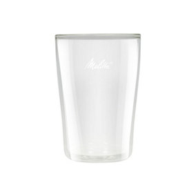 Melitta 6761118 Double-Walled Latte Macchiato Glass, Pack of 2 300ml