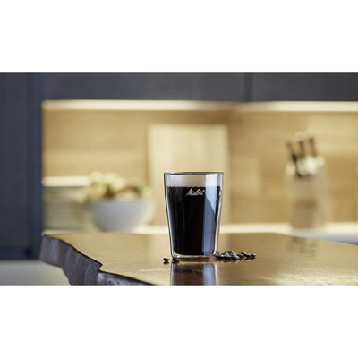 Melitta 6761118 Double-Walled Latte Macchiato Glass, Pack of 2 300ml