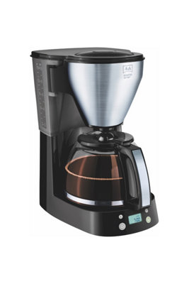 Melitta 6764392 EasyTop Timer Black Filter Coffee Machine DIY at B&Q
