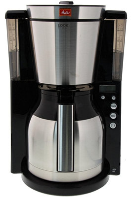 Melitta 6764395 LOOK IV Therm Timer Black Filter Coffee Machine