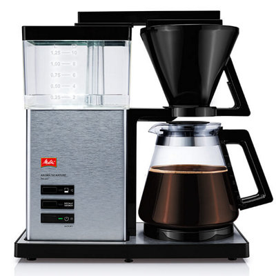 Melitta Aroma Signature Deluxe Filter Coffee Machine 100702 DIY at B&Q